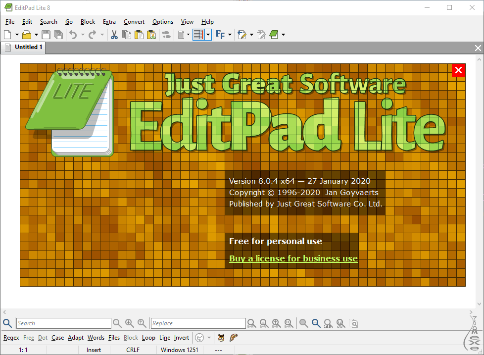 программа EditPad Lite